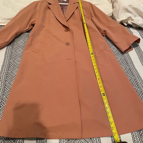 Moussy Sz1 (szS) Swing A-line Duster Trench Coat - Picture 7 of 8